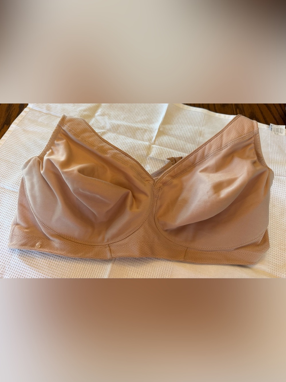 Glamorise Sport Beige Smooth Bra - 48C